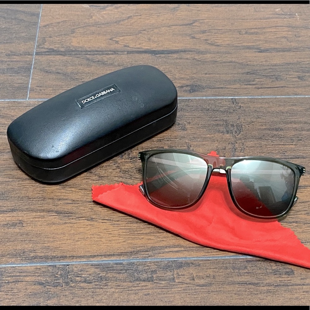 Dolce and Gabbana Green Fog Sunglasses